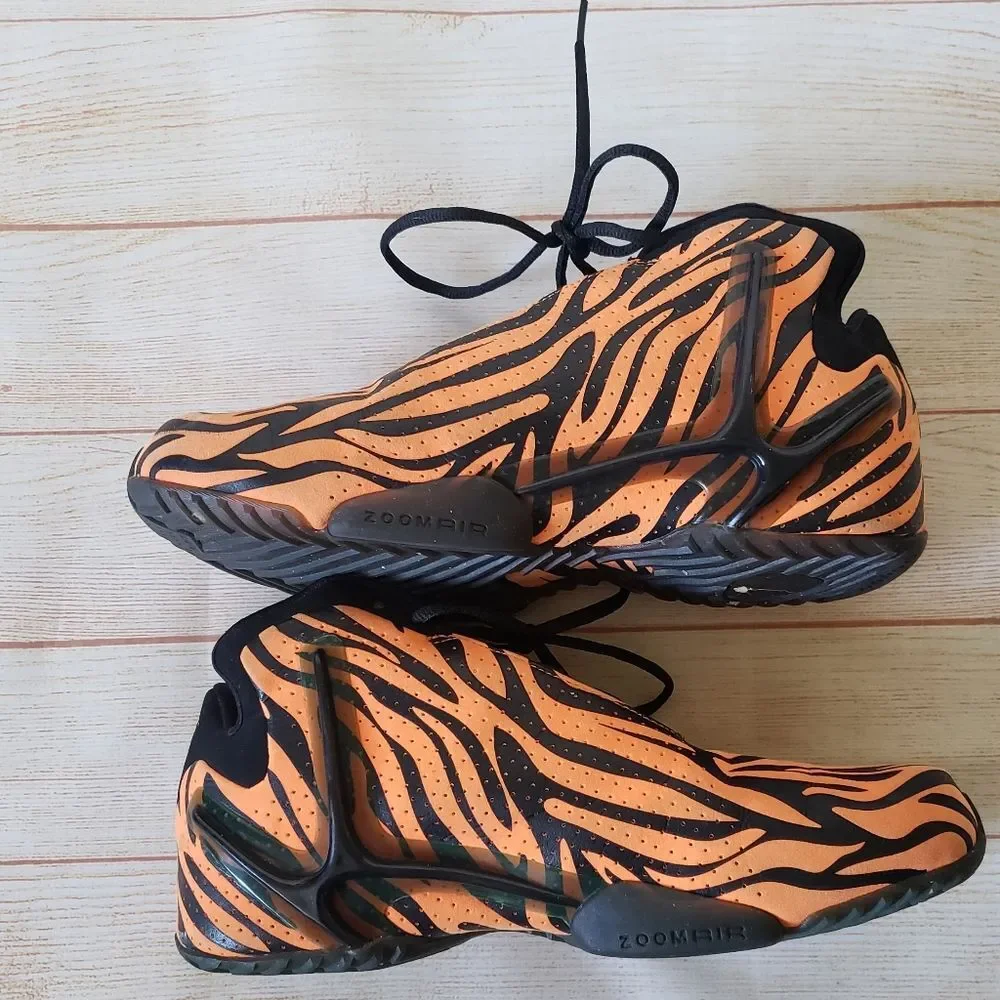 NIKE Zoom Hyperflight PRM Tiger Orange Black Safari Men's Size 9